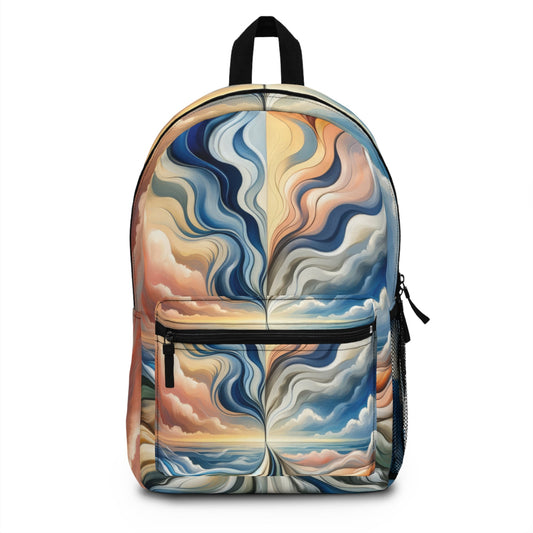 Tachism Confluence Harmony Backpack - ATUH.ART