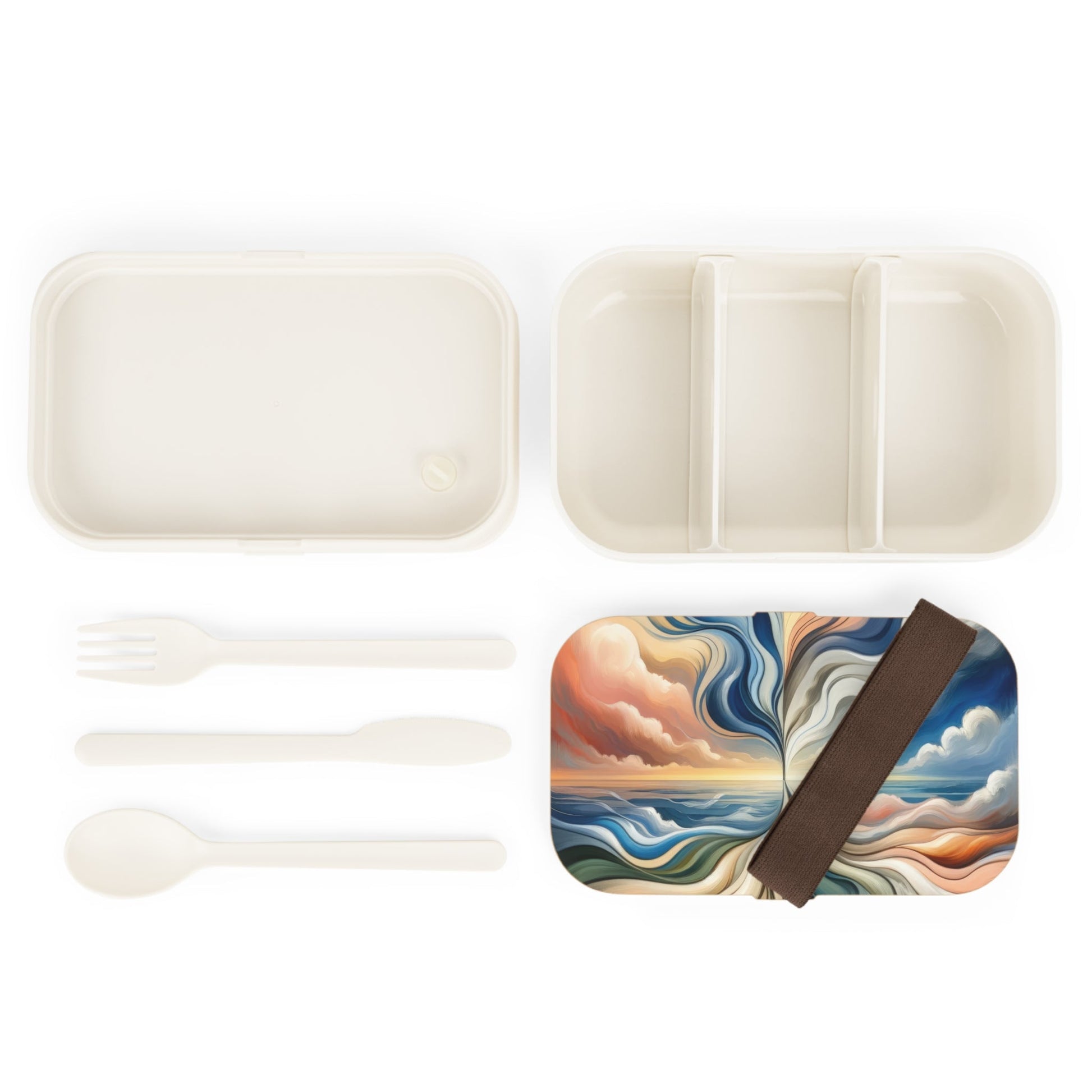 Tachism Confluence Harmony Bento Lunch Box - ATUH.ART