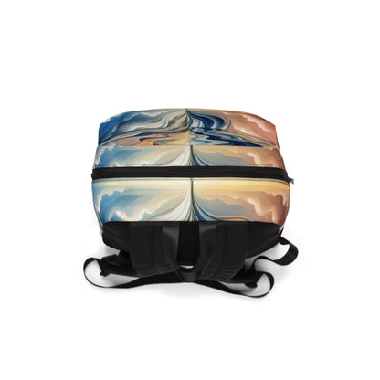 Tachism Confluence Harmony Unisex Classic Backpack - ATUH.ART