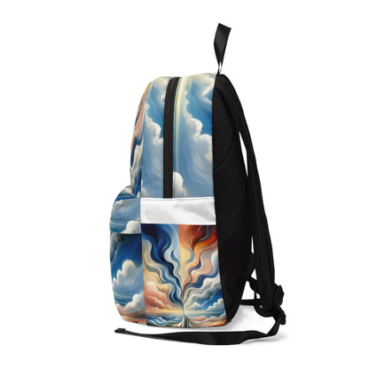 Tachism Confluence Harmony Unisex Classic Backpack - ATUH.ART