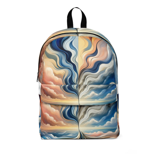 Tachism Confluence Harmony Unisex Classic Backpack - ATUH.ART