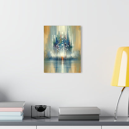 Tachism Digital Escape Acrylic Prints (French Cleat Hanging) - ATUH.ART