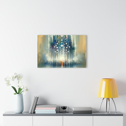 Tachism Digital Escape Acrylic Prints (French Cleat Hanging) - ATUH.ART