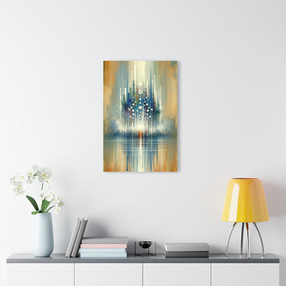 Tachism Digital Escape Acrylic Prints (French Cleat Hanging) - ATUH.ART