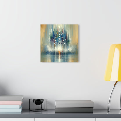 Tachism Digital Escape Acrylic Prints (French Cleat Hanging) - ATUH.ART