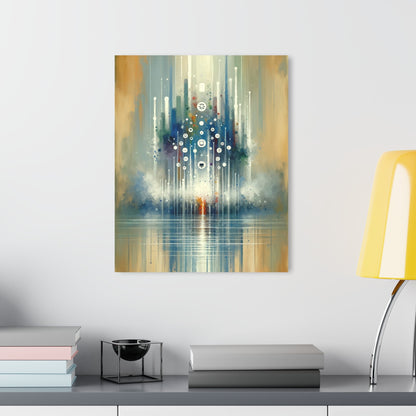 Tachism Digital Escape Acrylic Prints (French Cleat Hanging) - ATUH.ART