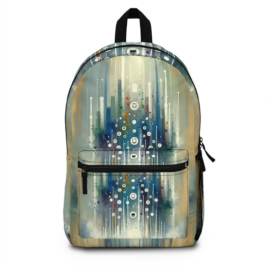 Tachism Digital Escape Backpack - ATUH.ART