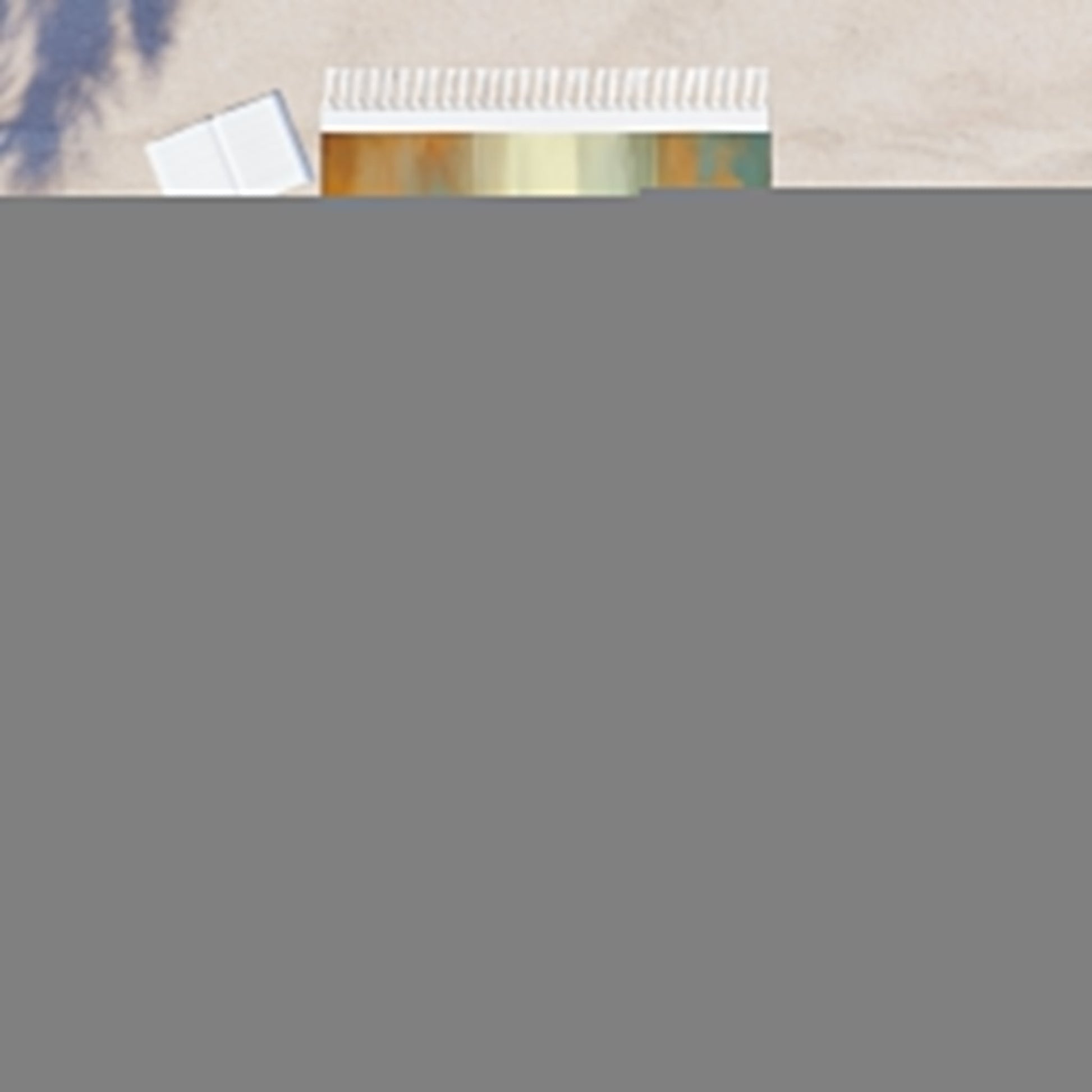 Tachism Digital Escape Boho Beach Cloth - ATUH.ART
