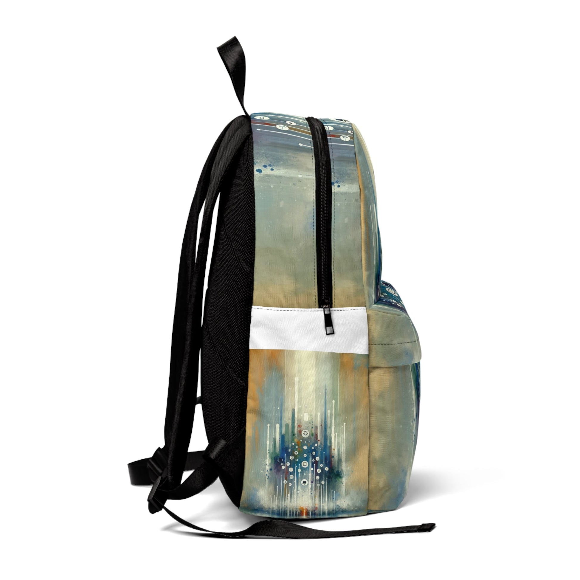 Tachism Digital Escape Unisex Classic Backpack - ATUH.ART
