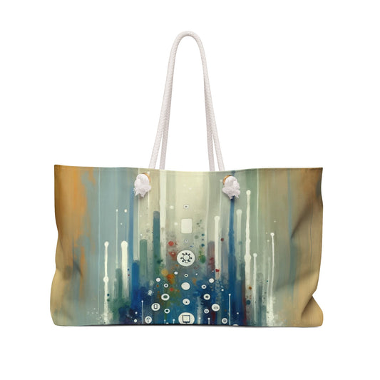 Tachism Digital Escape Weekender Bag - ATUH.ART