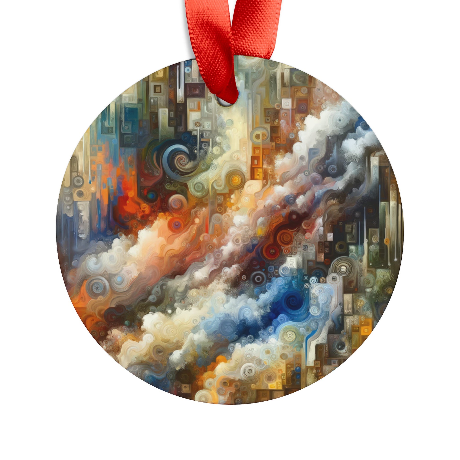 Tachist Unity Diversity Acrylic Ornament with Ribbon - ATUH.ART