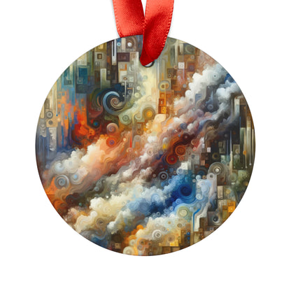 Tachist Unity Diversity Acrylic Ornament with Ribbon - ATUH.ART