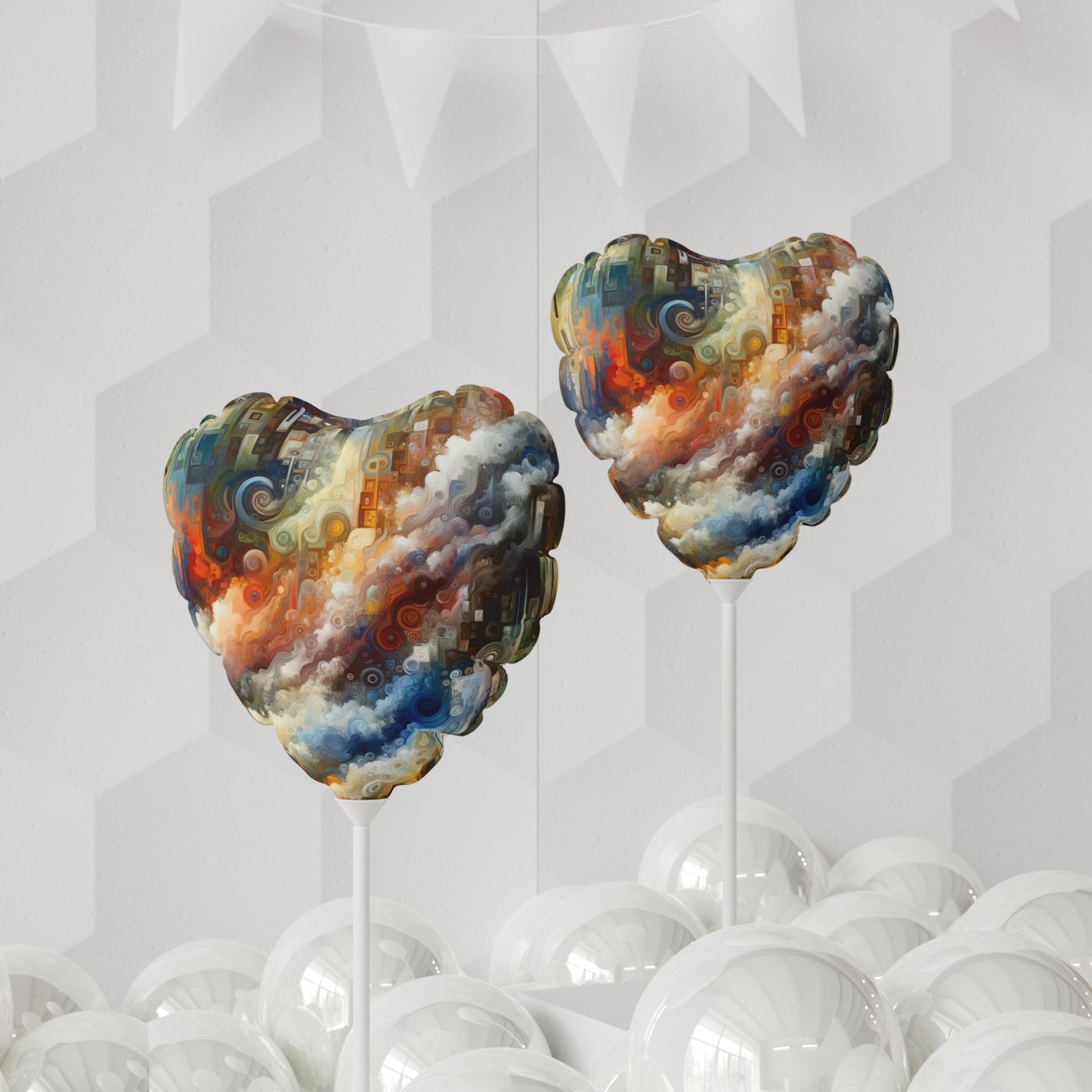 Tachist Unity Diversity Balloon (Round and Heart-shaped), 11" - ATUH.ART
