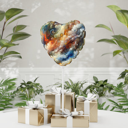 Tachist Unity Diversity Balloon (Round and Heart-shaped), 11" - ATUH.ART