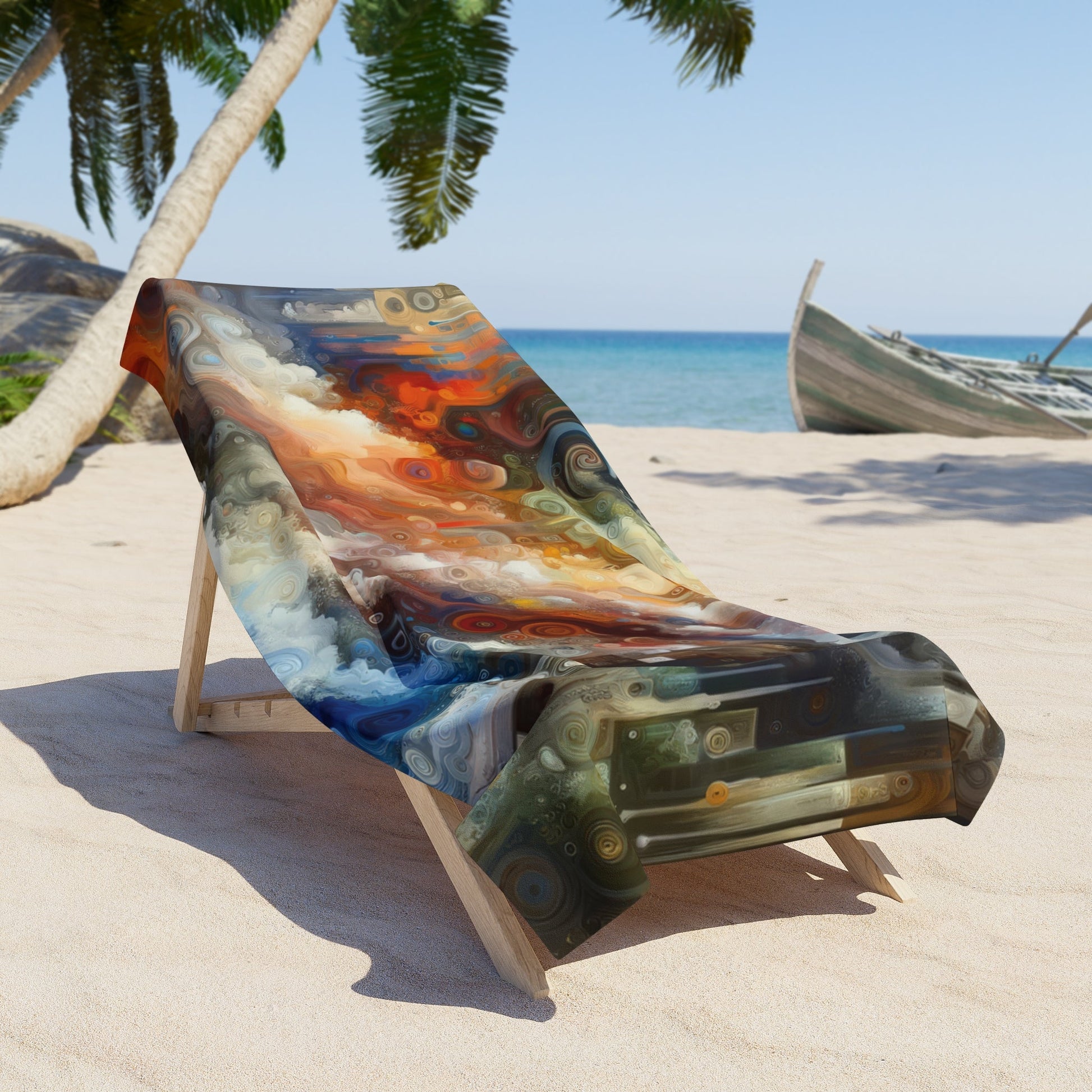 Tachist Unity Diversity Beach Towel - ATUH.ART