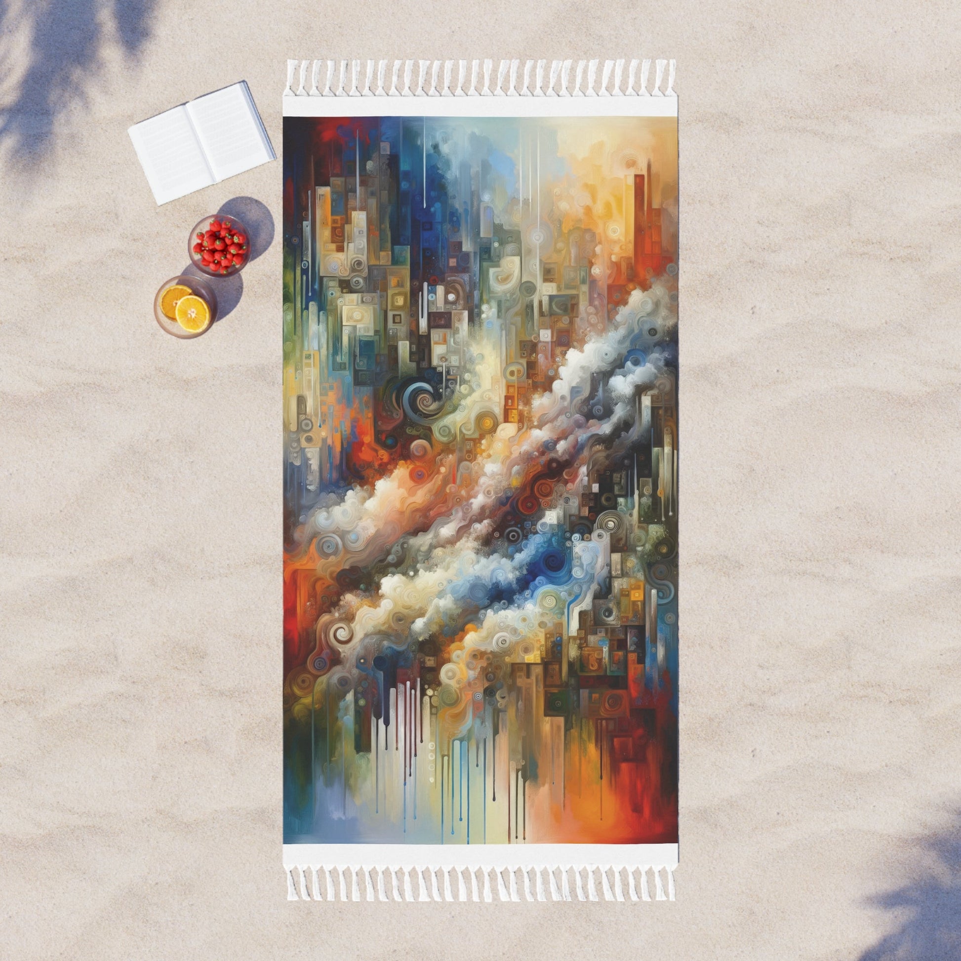 Tachist Unity Diversity Boho Beach Cloth - ATUH.ART