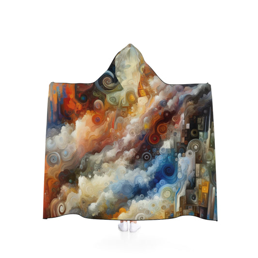 Tachist Unity Diversity Hooded Blanket - ATUH.ART