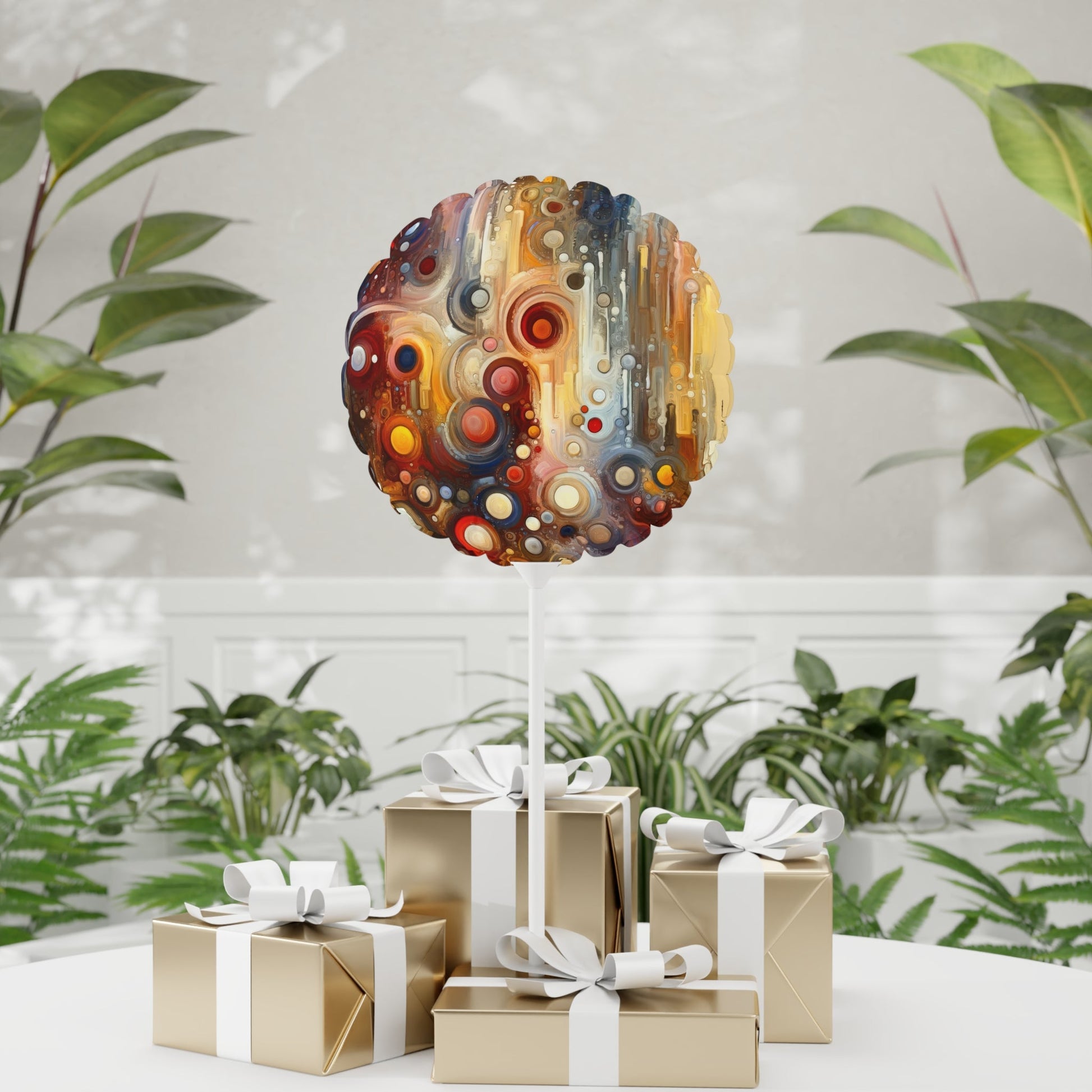 Tangible Touch Togetherness Balloon (Round and Heart-shaped), 11" - ATUH.ART