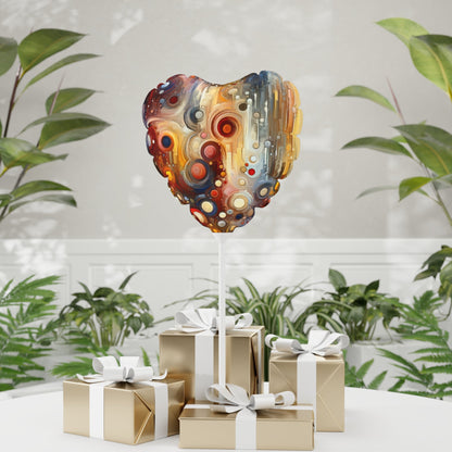 Tangible Touch Togetherness Balloon (Round and Heart-shaped), 11" - ATUH.ART
