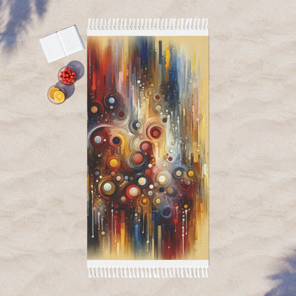 Tangible Touch Togetherness Boho Beach Cloth - ATUH.ART