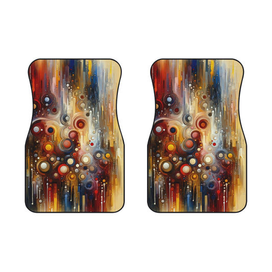 Tangible Touch Togetherness Car Mats (2x Front) - ATUH.ART