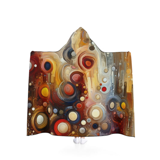 Tangible Touch Togetherness Hooded Blanket - ATUH.ART