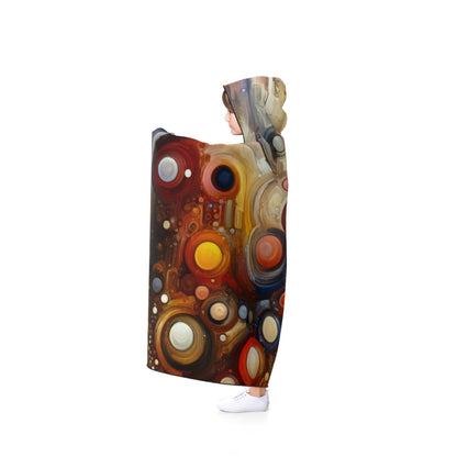 Tangible Touch Togetherness Hooded Blanket - ATUH.ART