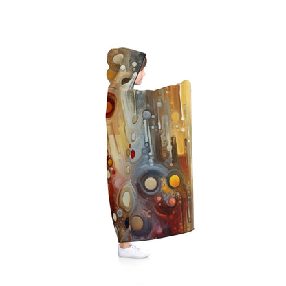 Tangible Touch Togetherness Hooded Blanket - ATUH.ART