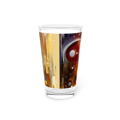 Tangible Touch Togetherness Pint Glass, 16oz - ATUH.ART