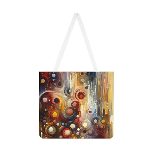 Tangible Touch Togetherness Shoulder Tote Bag (AOP) - ATUH.ART