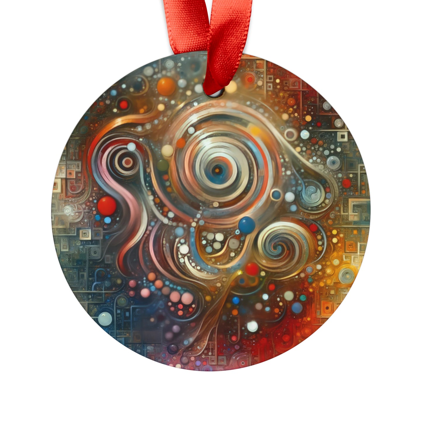 Tapestry Choice Impact Acrylic Ornament with Ribbon - ATUH.ART