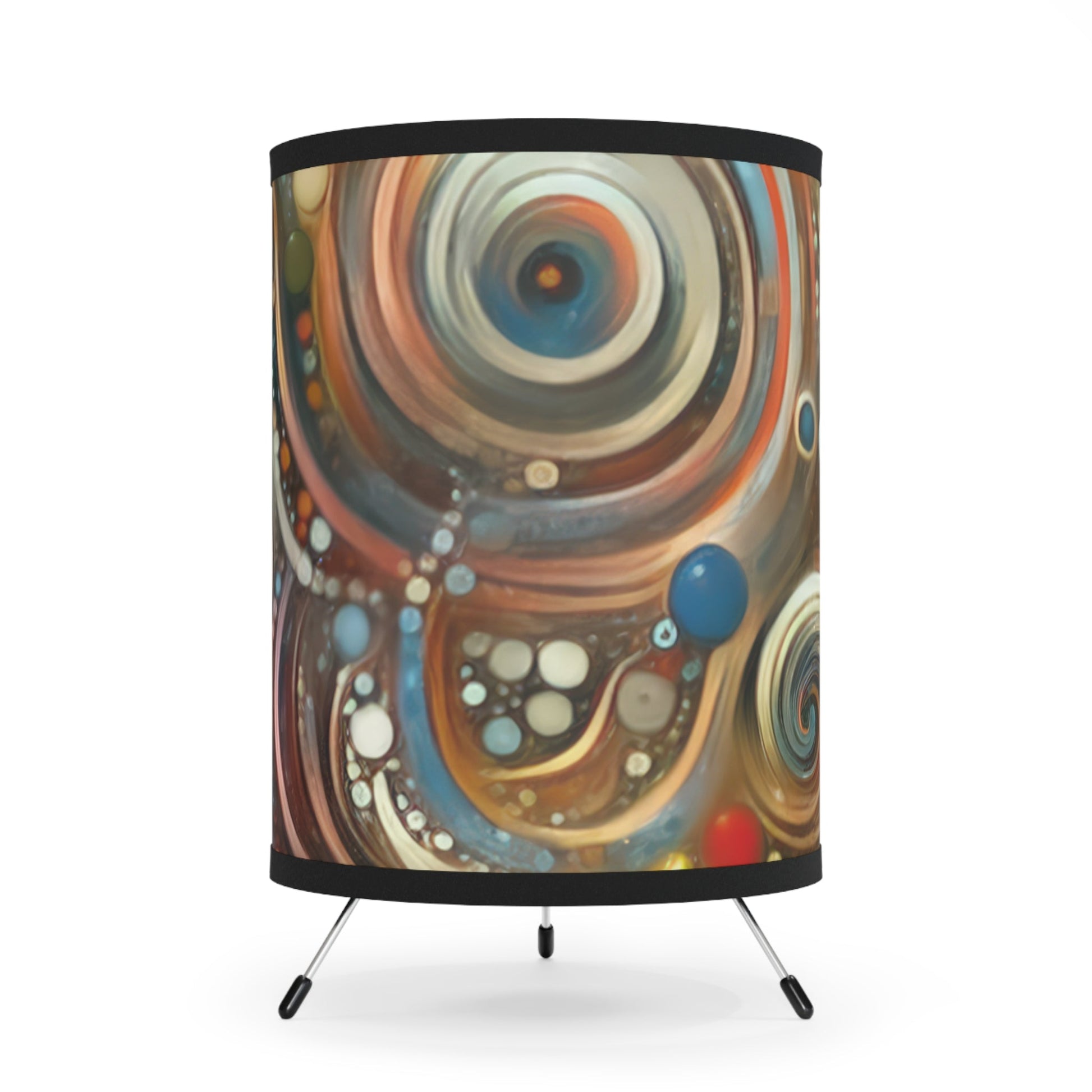 Tapestry Choice Impact Tripod Lamp with High-Res Printed Shade, US\CA plug - ATUH.ART