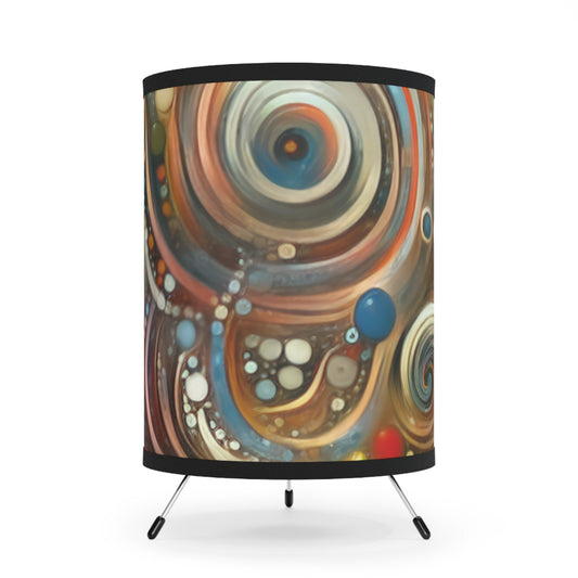 Tapestry Choice Impact Tripod Lamp with High-Res Printed Shade, US\CA plug - ATUH.ART