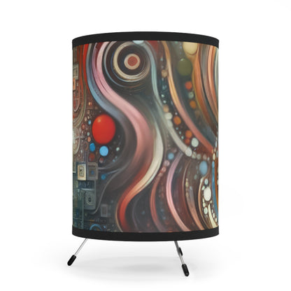 Tapestry Choice Impact Tripod Lamp with High-Res Printed Shade, US\CA plug - ATUH.ART