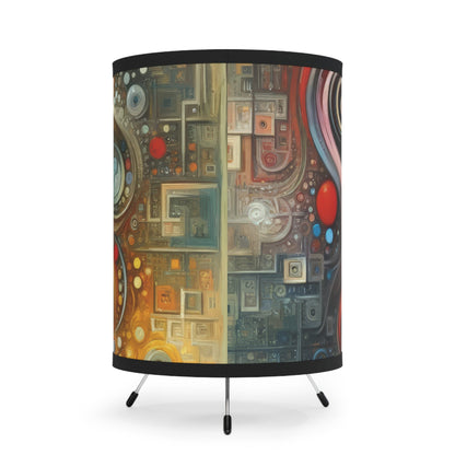 Tapestry Choice Impact Tripod Lamp with High-Res Printed Shade, US\CA plug - ATUH.ART