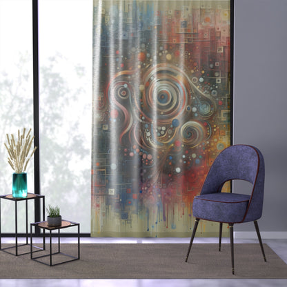 Tapestry Choice Impact Window Curtain - ATUH.ART