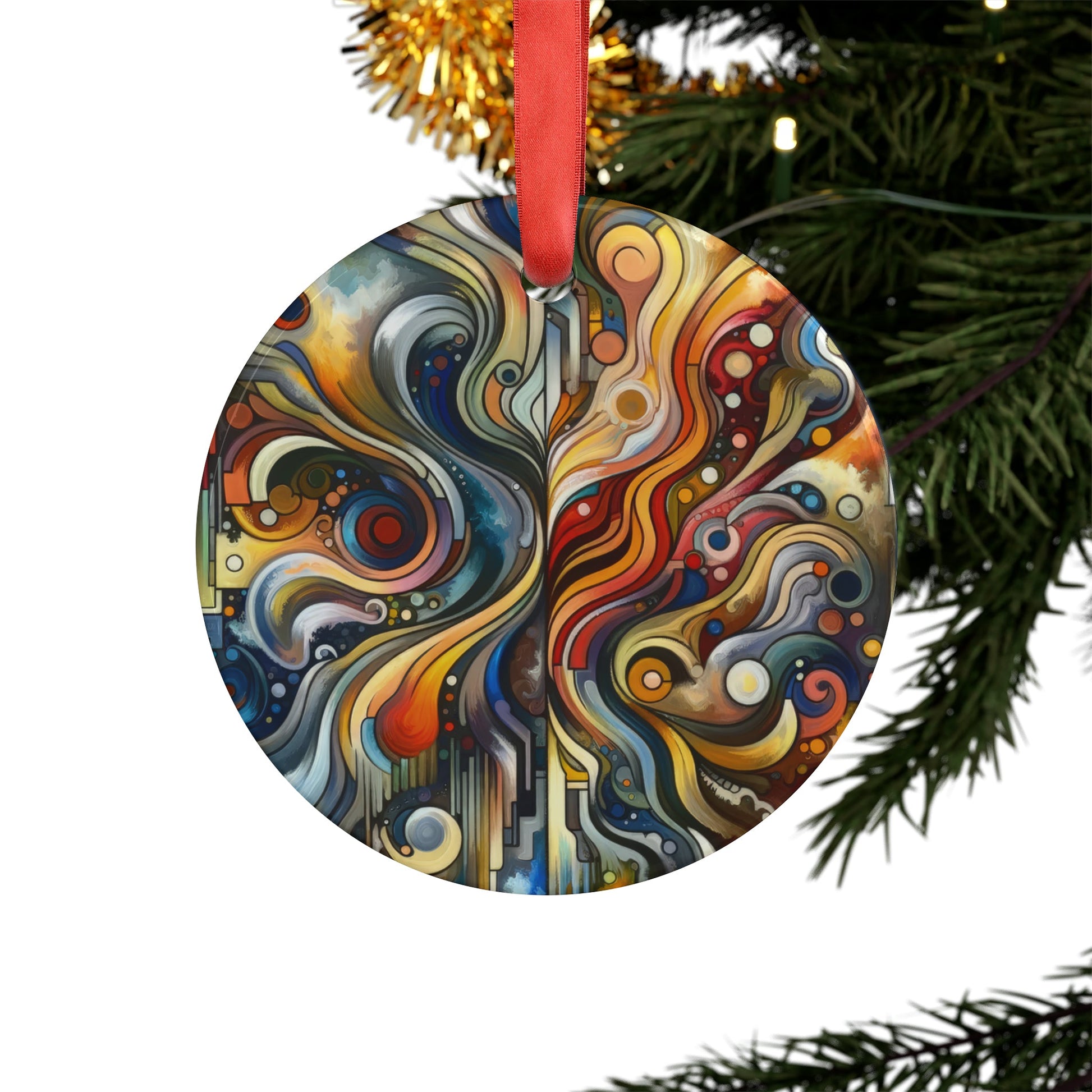 Tapestry Truths Diversity Acrylic Ornament with Ribbon - ATUH.ART