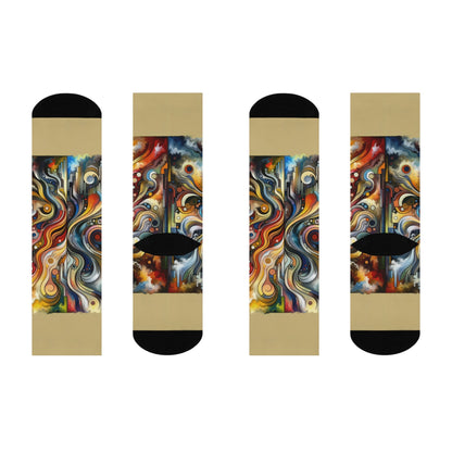 Tapestry Truths Diversity Cushioned Crew Socks - ATUH.ART