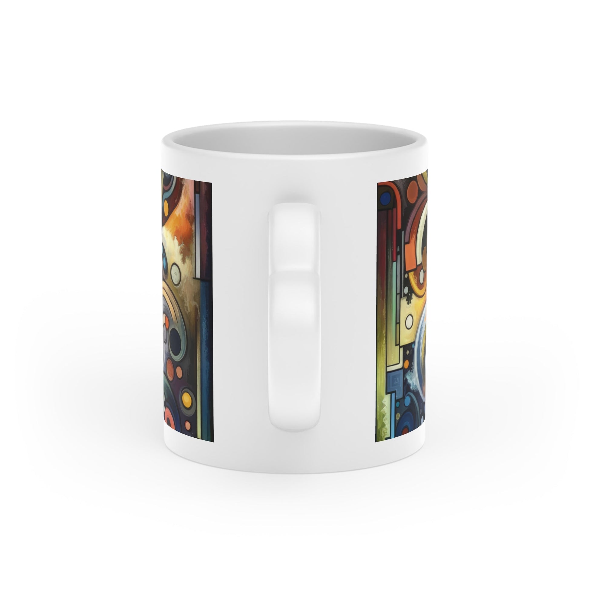 Tapestry Truths Diversity Heart-Shaped Mug - ATUH.ART