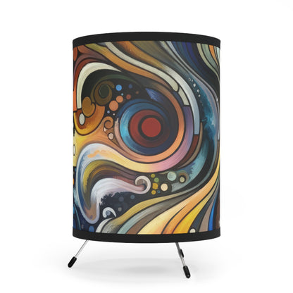 Tapestry Truths Diversity Tripod Lamp with High-Res Printed Shade, US\CA plug - ATUH.ART