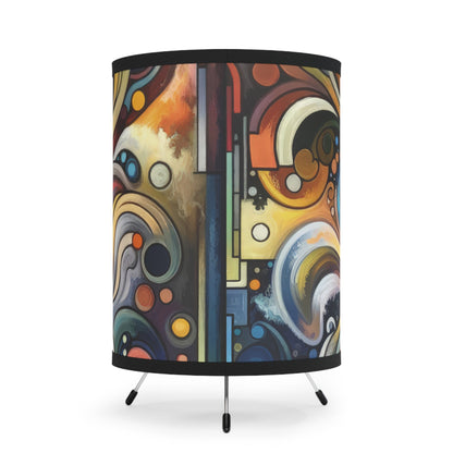 Tapestry Truths Diversity Tripod Lamp with High-Res Printed Shade, US\CA plug - ATUH.ART