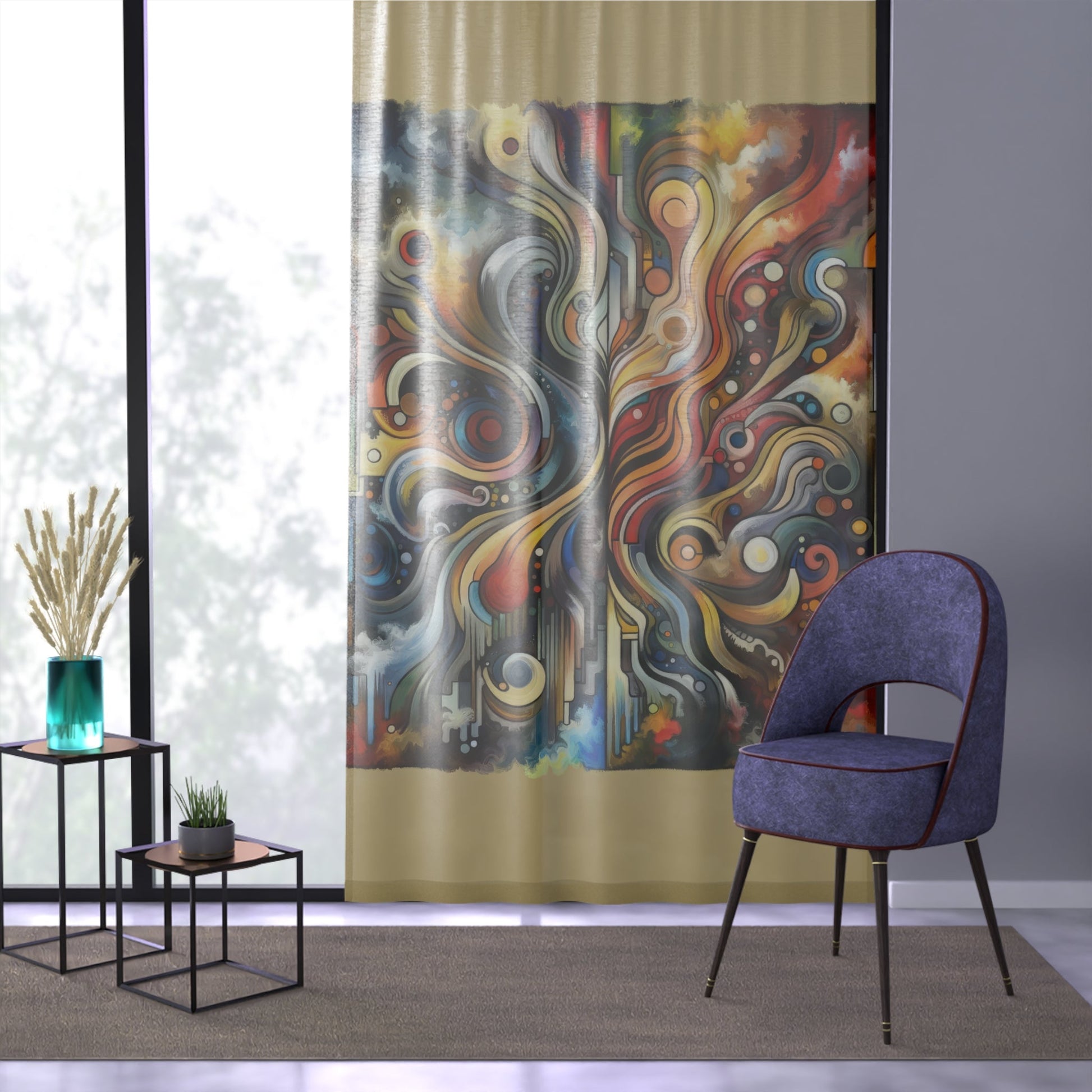 Tapestry Truths Diversity Window Curtain - ATUH.ART