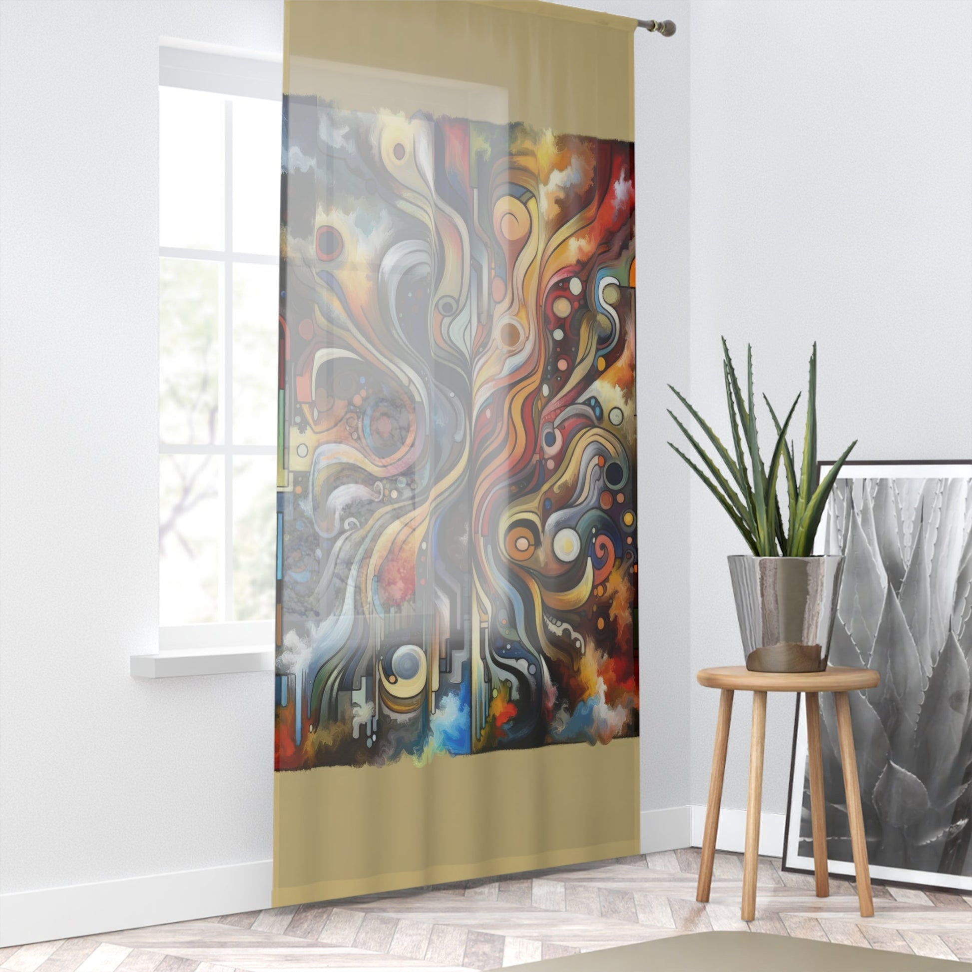 Tapestry Truths Diversity Window Curtain - ATUH.ART