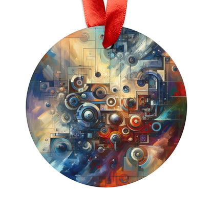 Tech Gratitude Fusion Acrylic Ornament with Ribbon - ATUH.ART