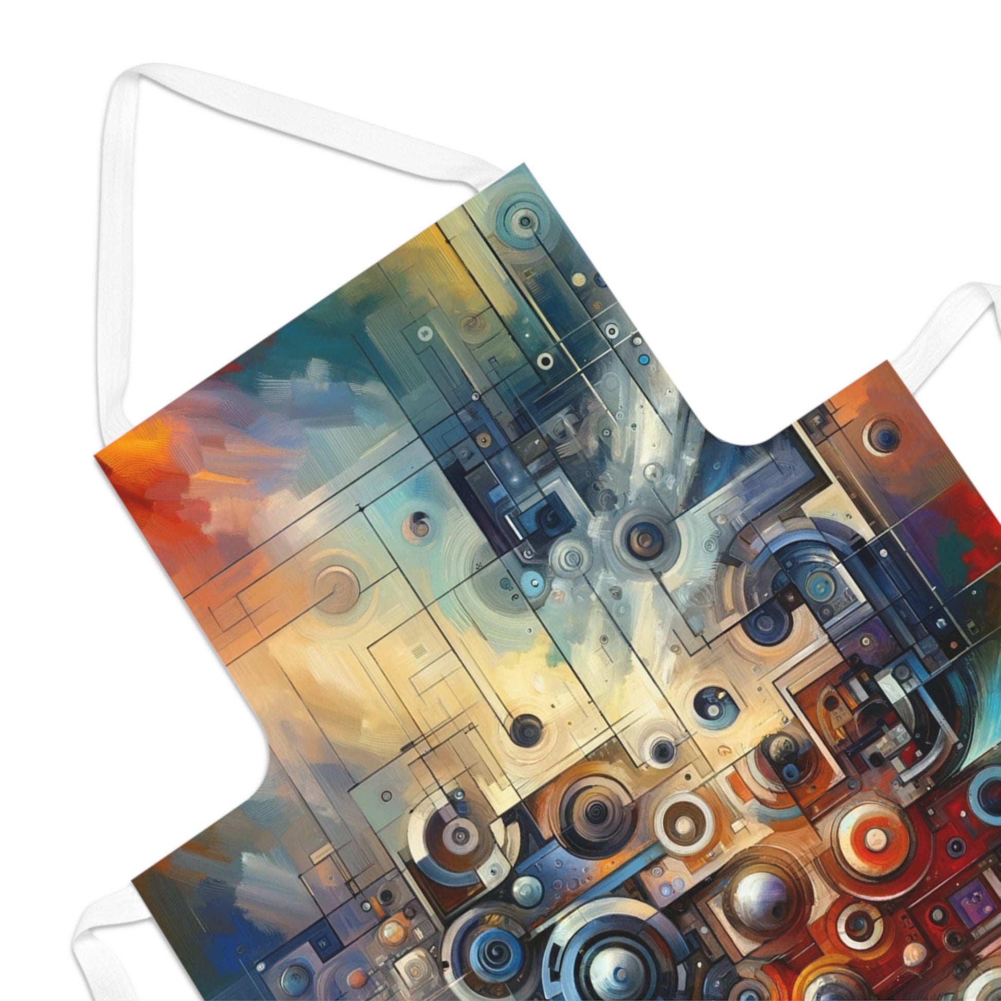 Tech Gratitude Fusion Adult Apron (AOP) - ATUH.ART