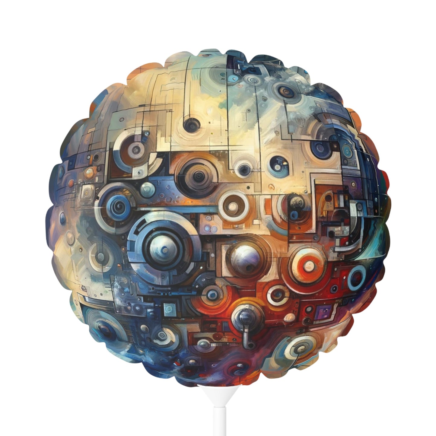 Tech Gratitude Fusion Balloon (Round and Heart-shaped), 11" - ATUH.ART