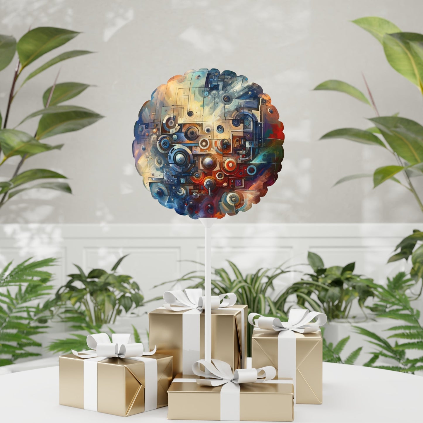 Tech Gratitude Fusion Balloon (Round and Heart-shaped), 11" - ATUH.ART
