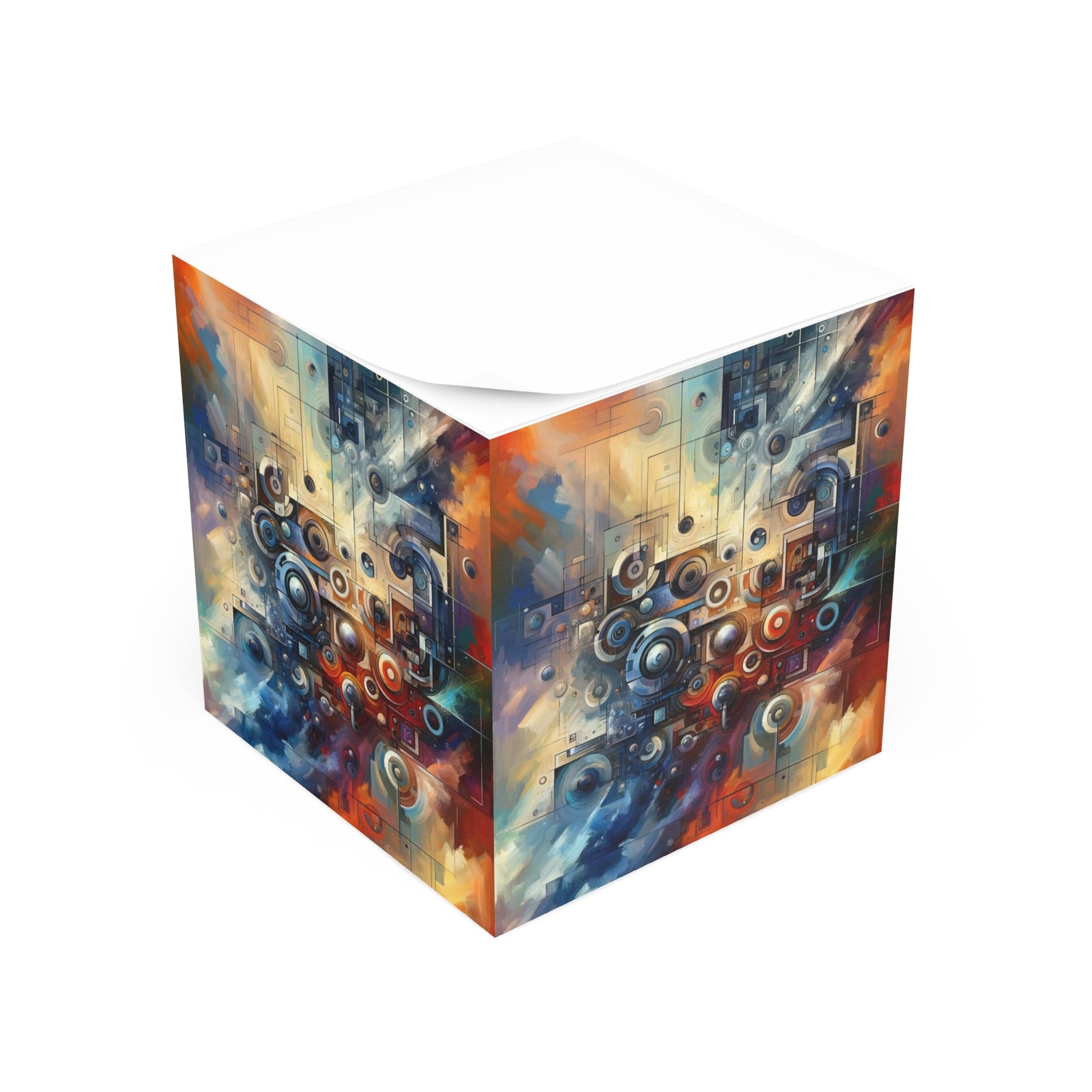 Tech Gratitude Fusion Note Cube - ATUH.ART