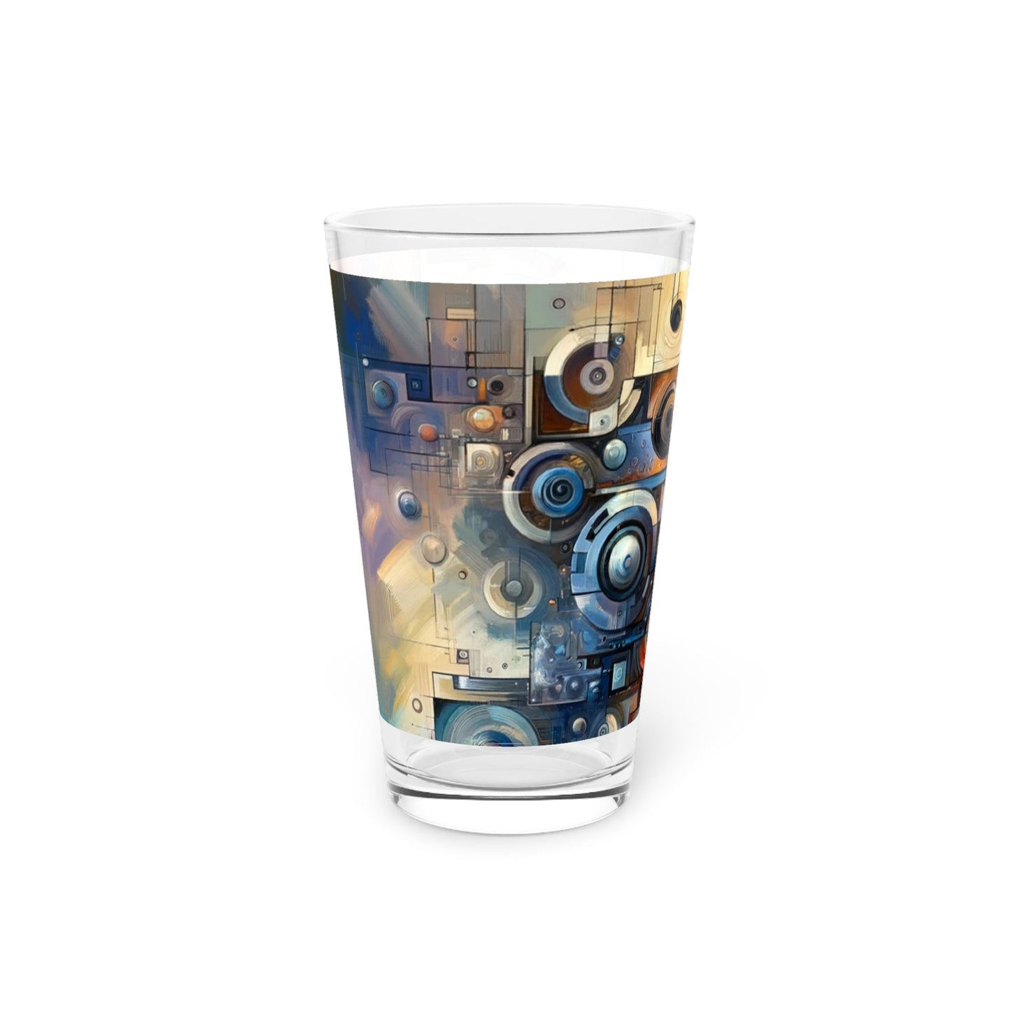 Tech Gratitude Fusion Pint Glass, 16oz - ATUH.ART