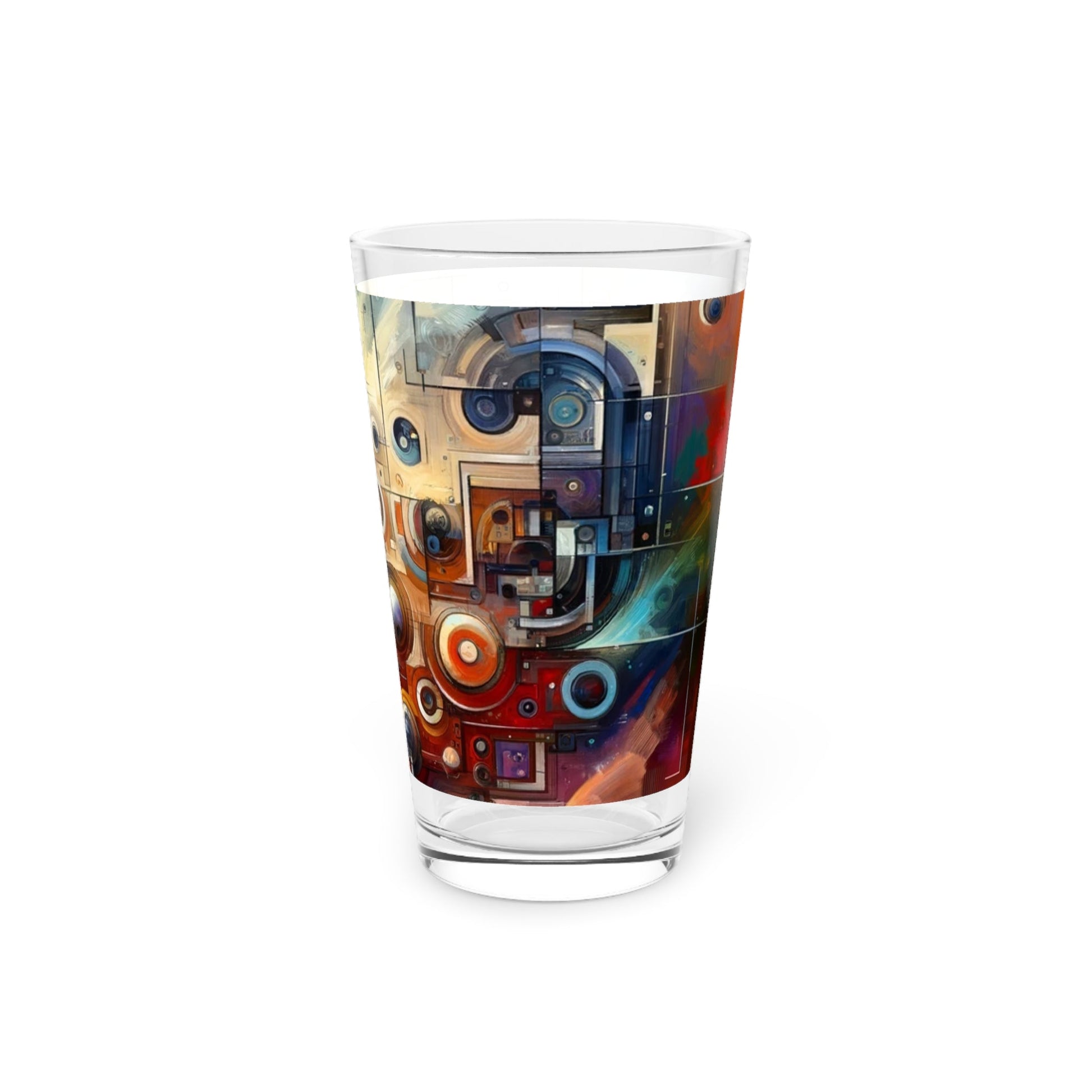 Tech Gratitude Fusion Pint Glass, 16oz - ATUH.ART